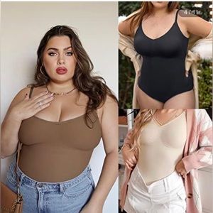NEW$$ 3 pc bodysuits shapewear! Black, brown, beige! Size small-medium